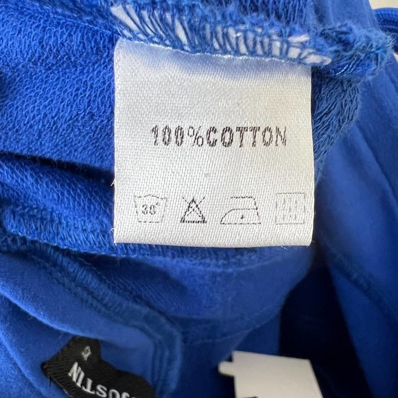 Shane Justin Track Star Blue Leggings Size XS NWT - Picture 9 of 10